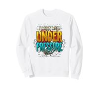 Dive Flag I Work Well Under Pressure Funny Diving Sweatshirt