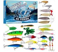 Dive into Adventure this Holiday Season with the Comprehensive Fishing Advent Calendar of 2024 (Style 4)
