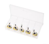 Dive into the depths with confidence using our complete package consisting of fifteen exceptionally designed circular LEDs (5 pieces red)