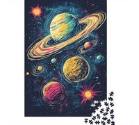 Dive Into The Detail of Cosmic Galaxy - Exquisite 1000 Piece Wooden Puzzle for Adults - A Captivating Puzzle Challenge