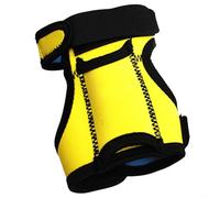 Dive Light Neoprene Holder, Flexible Hand Strap Mount Scuba Torches 25-32mm Diameter, Portable Flashlight Grip Hunting Skiing Exploration, Navy Blue(yellow)