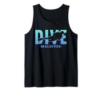 Dive Maldives Diving Diver Souvenirs Tank Top