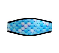 Dive Mask Strap Cover, Goggle Strap Hair Protector Wrap, Scuba Gear Swimming Accessories Goggle Rope Protector for Outdoor, Pool, Sea Adventure