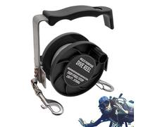 Dive Reel,290FT Ergonomic Heavy Duty Adjustable Nylon - Dive Scroll - for Snorkeling Spearfishing Boat Outdoor Beach Underwater Women Men