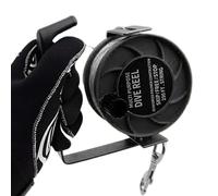 Dive Reel - Ergonomic Heavyduty Handle, Stable Underwater Line System 290FT Adjustable Length Device, Technical Cabling Rope Deployer | Cave Spearfishing Navigation Tool for Boat Beach Snorkeling