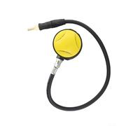 Dive Regulator, Explorer Scuba Diving 2nd Stage Regulator Dive Octopus Hookah Hoses Kit for Diving Snorkeling Underwater Breeding Area(Yellow)