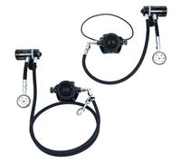 Dive Rite Xt1/xt4 Sidemount Rl - Din - Bar Diving Regulator Set