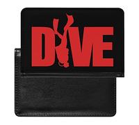 Dive Scuba Diving Passport Wallet Holder Cover Credit Card Protector Travel Document Organizer with Card Slot