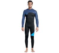 Dive Skins For Men Full Body Swimsuit Rash Guard Scuba Skin Thin Wetsuit, Ultra Stretch One Piece Diving Wet Suits For Surfing Swimming Diving (Color : A, Size : L)