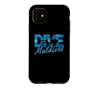 Dive The Maldives Scuba Diving Trip Diver Tee Case for iPhone 11