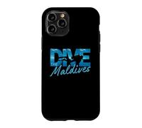 Dive The Maldives Scuba Diving Trip Diver Tee Case for iPhone 11 Pro