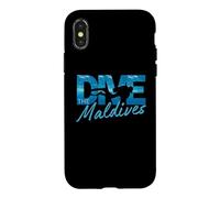 Dive The Maldives Scuba Diving Trip Diver Tee Case for iPhone X/XS