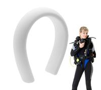 Dive weights, helmet for divers, diving weight neck ring, silicone neck ring with soft lead trim for neutral buoyancy and stability during the diving