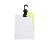 Dive Writing Slate - Light up Portable Dive Gear - Underwater Communication Writing Board - for Beginner Divers Underwater Snorkeling Cave Lake Training Photography