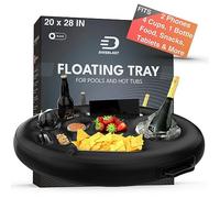 DIVEBLAST: Premium Floating Drink Holder for Pools & Hot Tub - Beach & Outdoor Cup Holder - Fun, Versatile & Portable Serving Bar
