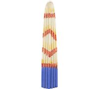 Diveevo 33 Candles from Jerusalem Bundle of Beeswax Ritual Candles Holy Fire (White)