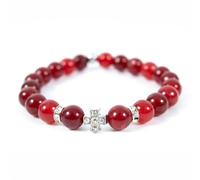 Diveevo Handmade Natural Stone Bracelet - Elegant Jewellery with Christian Symbolism - Gift for Men & Women - Various Designs and Real Stones