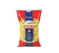 DIVELLA DURUM Wheat Semolina Pasta Pipe RIGATE 56 GR 500 X 24