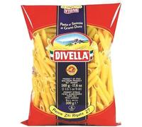 DIVELLA DURUM Wheat Semolina Penne ZITI RIGATE 27 24X500 GR