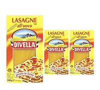Divella Lasagne All Uovo 3 Pezzi Da 500 Grammi