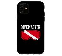 Divemaster Scuba Diving Instructor Dive Flag Style Gear Case for iPhone 11