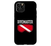 Divemaster Scuba Diving Instructor Dive Flag Style Gear Case for iPhone 11 Pro