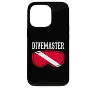 Divemaster Scuba Diving Instructor Dive Flag Style Gear Case for iPhone 13 Pro
