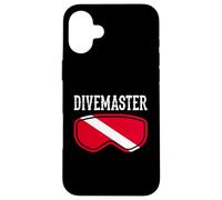 Divemaster Scuba Diving Instructor Dive Flag Style Gear Case for iPhone 16 Plus