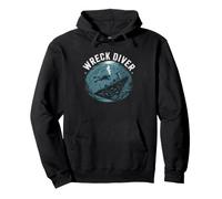 Divemaster Who Specializes Leading Underwater Shipwreck Pullover Hoodie
