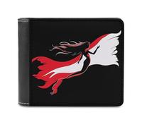 Diver Down Flag Mermaiid Scuba Diving Bifold Wallet PU Leather Pocket Wallet Slim Purse for Women Men Gifts