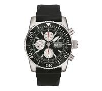 Revue Thommen Men's Automatic Watch Diver Professional Chronograph 17030.6537 with Rubber Strap