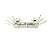 Diver Repair Multi Tool Set, Scuba Diving Diver Pick Valve Repair Stainless Steel Diving Equipment Repair Tool 13-in-1BCD Cylinder Installation