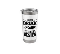 Diver Under Pressure Work I Best Diving Scuba Stainless Steel Insulated Tumbler