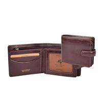 Divergent Retail DR661 Men's Soft Tanned Leather Bi-Fold Wallet RFID Brown