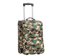 Divergent Retail Ruffin Camo Print Foldable Soft Shell Cabin Suitcase, 2 Wheel Lightweight Carry-On, 28.5L, Terrain