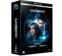 Divergente-Coffret : Cinq destins, Un Seul Choix + L'insurrection + Au-delà du Mur [4K Ultra HD + Blu-Ray]