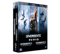 Divergente - Coffret : Cinq destins, un seul choix + L'insurrection + Au-delà du mur [Blu-ray]