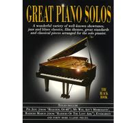 DIVERS AUTEURS Great Piano Solos - The Black Book (Paperback)