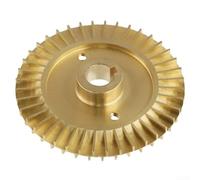 Diverse Applications Covered Robust Double Sided Copper Design of Brass Water Pump Impellers Optimal Liquid Movement (OD105mm ID20mm)