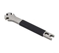 Diverse Compatibility Adjustable Bike Spoke Wrench Designed to Maintain Various Types of Bicycle Wheels Easily
