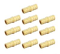 Diverse Compatibility of Brass Pipe Fittings with PEX Tubing and Clamps Ensures Usage Options (5pcs 1inch)