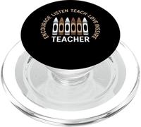 Diverse Crayons Teacher Inclusion Inspire Love Women Men PopSockets PopGrip for MagSafe
