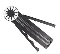 Diverse Cutting Styles Made Easy with a Compact Rotary Paper Cutter and Twelve Blades (Is black)