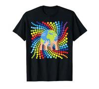 Diverse Hands Holding Earth Unity Planet Spotty Value Graphic T-Shirt