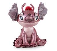 Diverse Leroy Glitter Ball Soft Toy with Sounds - Lilo and Stitch - Color Red - Height 28 cm