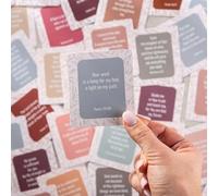 DIVERSEBEE Bible Verse Cards, 60 Unique, Assorted Mini Scripture Encouragement Motivational Inspirational Prayer Cards, Christian Bible Gifts (Delicate), 210 x 290 mm