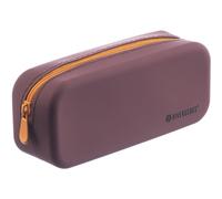 DIVERSEBEE Soft Silicone Pencil Case, Aesthetic Pencil Pouch with Zipper, Cute Pen Bag for School, Bible Journaling Supplies and Accessories, Pencil Organizer (Grape)