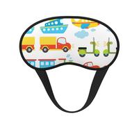 Diversified Transportation Print Blackout Sleep Mask - Side Sleeper Eye Cover, Soft Comfort, Perfect for Travel, Meditation