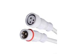Diversify Your Projects with These High Performance IP65 Rated LED Connector Kits (Five Pairs) (white-3pin)