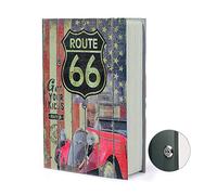 Diversion Book Safe Storage Box, Dictionary Secret Safe Can with Security Combination Lock/Key, Diversion Book Hidden Safe (66 Key)